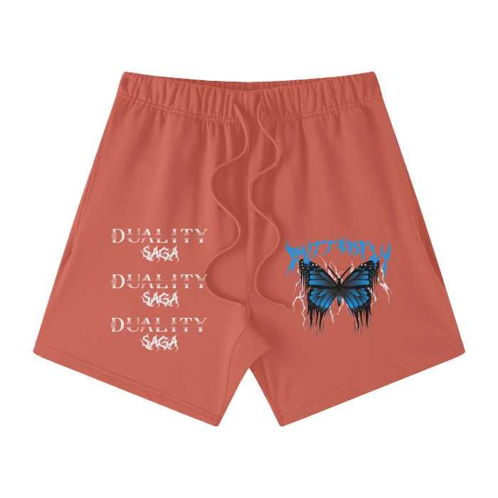 BLUE BUTTERFLY SHORTS