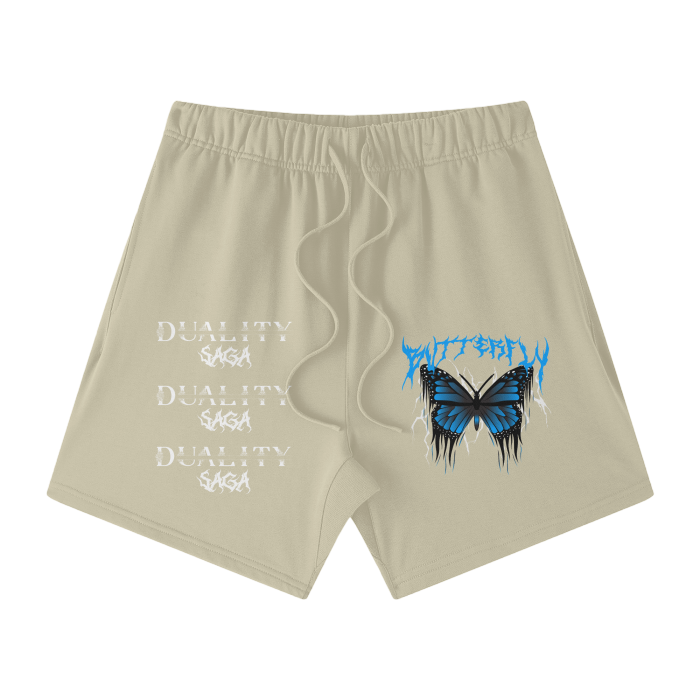 BLUE BUTTERFLY SHORTS