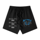 BLUE BUTTERFLY SHORTS